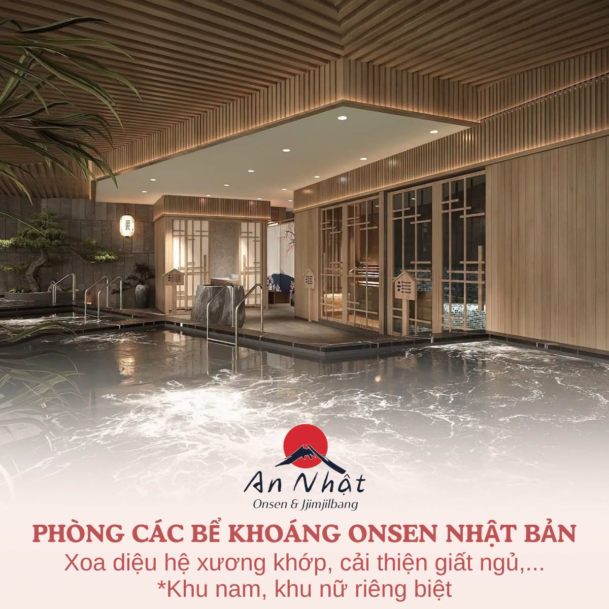 Các bể khoáng Onsen Nhật Bản